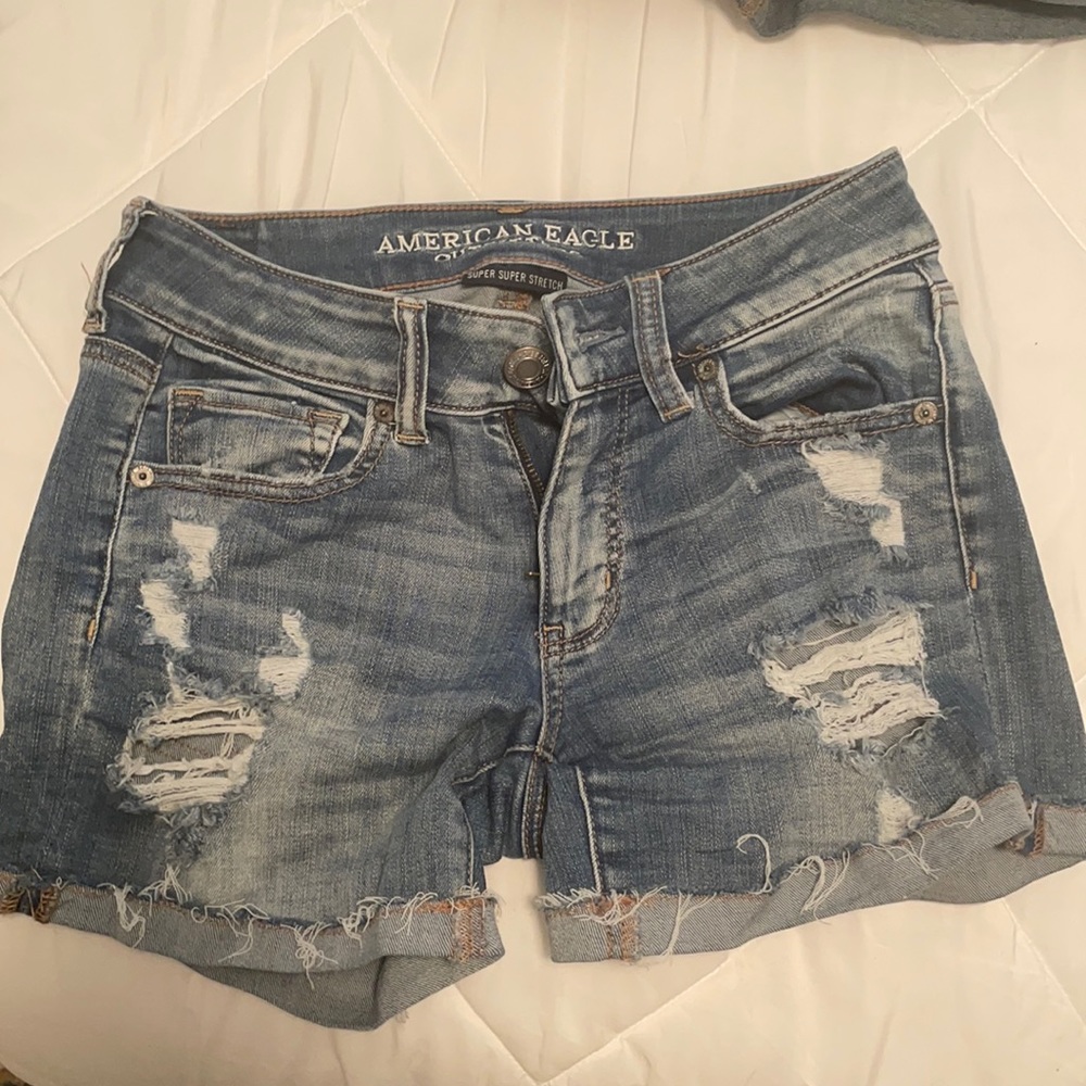 American eagle super super stretch denim pale